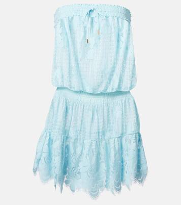 Robe Isla en dentelle de coton mélangé | Melissa Odabash