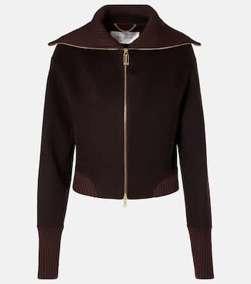 Bomber in lana e cashmere | Victoria Beckham