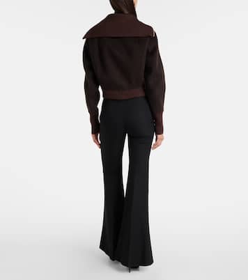 Bomber in lana e cashmere | Victoria Beckham