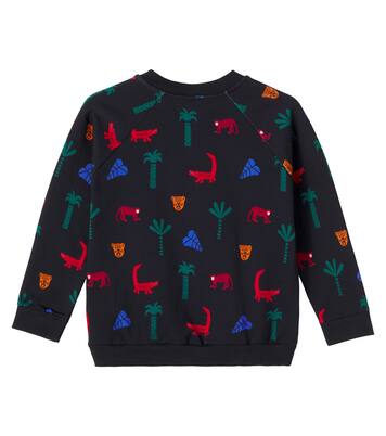 Bioma cotton-blend jersey sweatshirt | Fábula