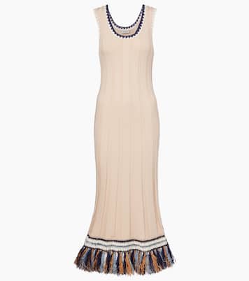 Midikleid Julianna aus Baumwolle und Kaschmir | Simkhai