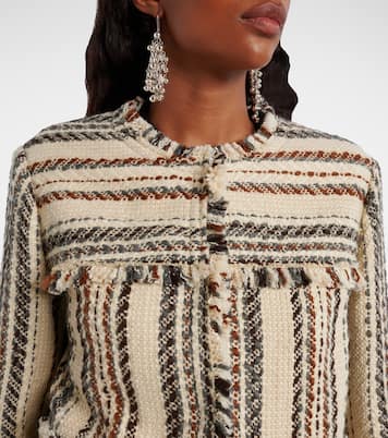 Izaria cotton and wool-blend jacket | Marant Etoile