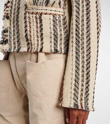 Izaria cotton and wool-blend jacket | Marant Etoile