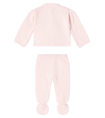Baby Rosine set of cardigan and pants | Bebe Organic
