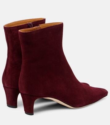 Wally 55 suede ankle boots | Staud