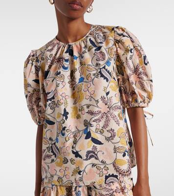 Bluse Coralie aus Baumwolle | Ulla Johnson