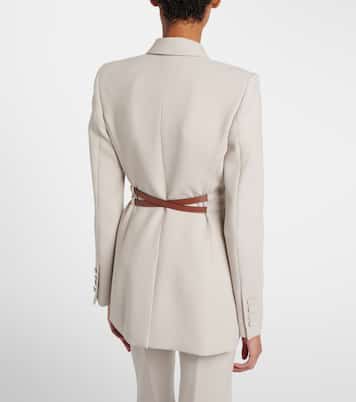 Belted wool blazer | Gabriela Hearst