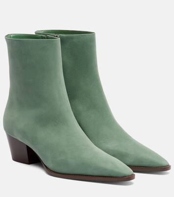 Aliera 50 suede ankle boots | Manolo Blahnik