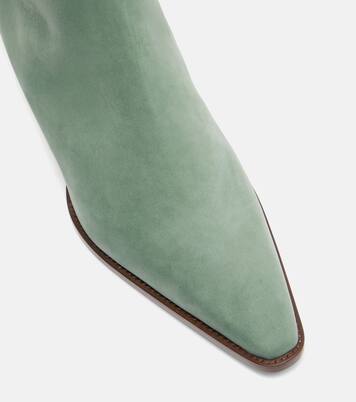 Aliera 50 suede ankle boots | Manolo Blahnik