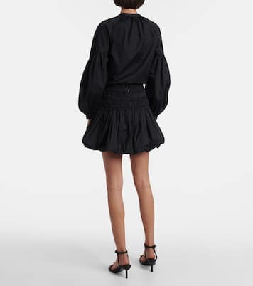 Nicolette cotton miniskirt  | Ulla Johnson