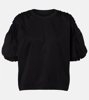 T-Shirt aus Baumwoll-Jersey | Noir Kei Ninomiya