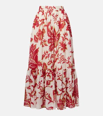 Paisley cotton maxi skirt | Etro