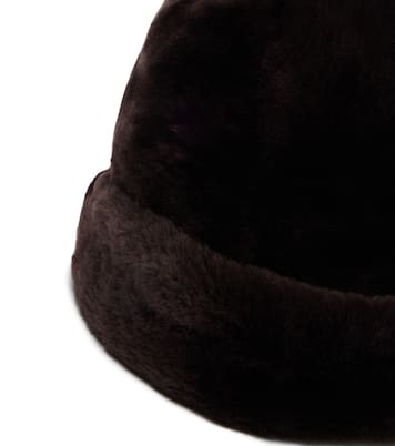 Blokes shearling hat | Nour Hammour