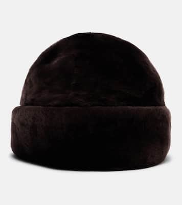 Blokes shearling hat | Nour Hammour