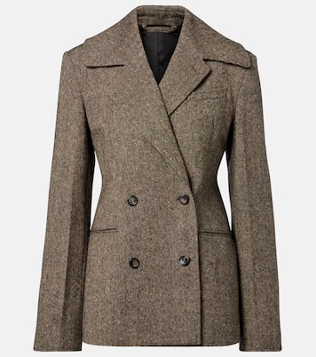 Double-breasted wool jacket | JW Anderson