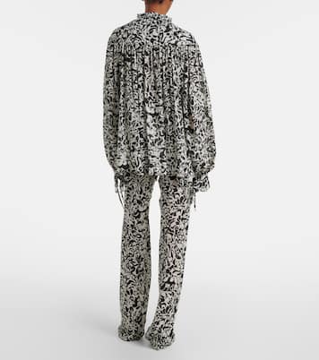 Pantalon droit imprimé | Dries Van Noten