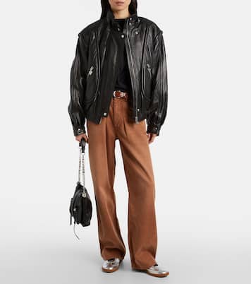 Zapatillas Kaycee de piel metalizada | Isabel Marant