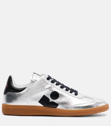 Zapatillas Kaycee de piel metalizada | Isabel Marant