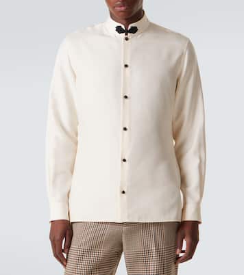 Silk shantung shirt | Valentino