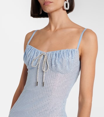 Crystal-embellished minidress | Area