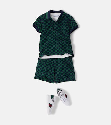 Polohemd GG aus Baumwoll-Piqué | Gucci Kids