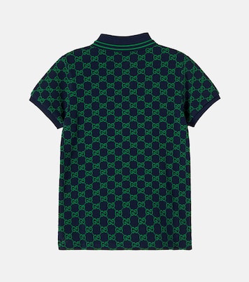 Polohemd GG aus Baumwoll-Piqué | Gucci Kids