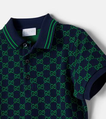 Polohemd GG aus Baumwoll-Piqué | Gucci Kids