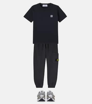 T-Shirt Compass aus Baumwoll-Jersey | Stone Island Junior