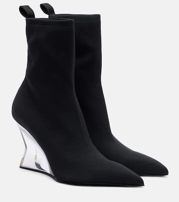 بوت للكاحل محبوك | Balmain