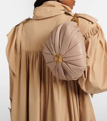 Schultertasche Chloé Plissé Small aus Leder | Chloé