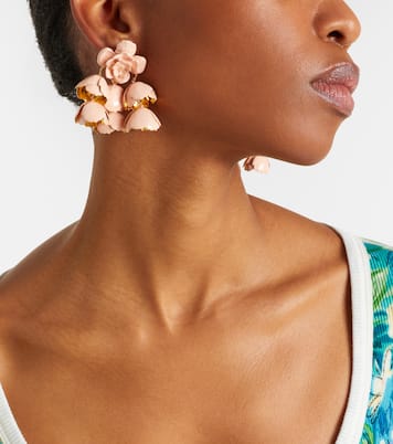 Ohrringe Flower Cloud mit Emaille | Chloé