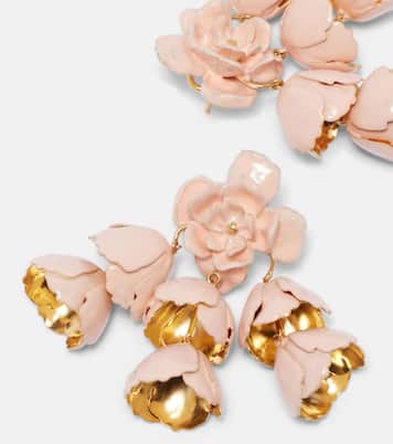 Ohrringe Flower Cloud mit Emaille | Chloé