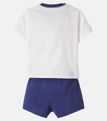 Baby cotton jersey T-shirt and shorts set | Polo Ralph Lauren Kids