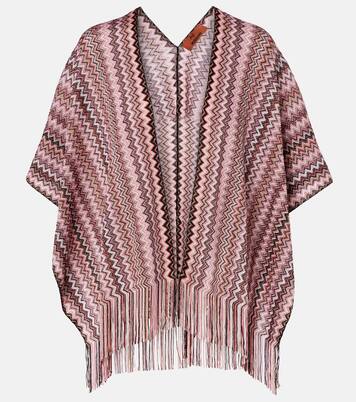 Zigzag fringed scarf | Missoni