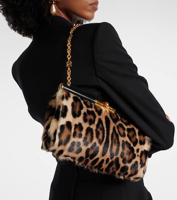 Marlene Large calf hair shoulder bag | Dolce&Gabbana
