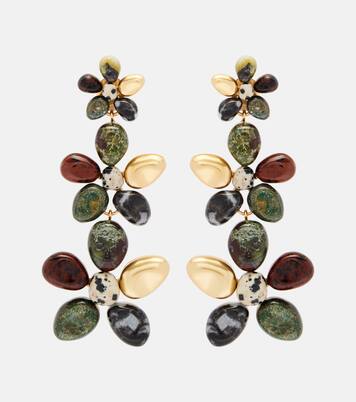 Norma 16kt gold-plated drop earrings | Zimmermann