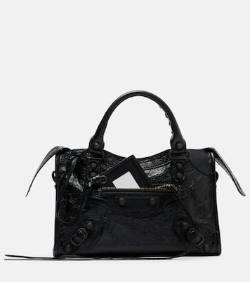 Le City Mini leather tote bag | Balenciaga