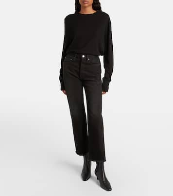 Distressed straight jeans | Toteme