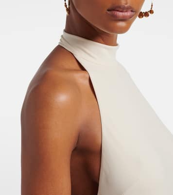 Zoya halterneck maxi dress | Bananhot