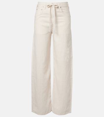 Brynn linen wide-leg pants | Citizens of Humanity