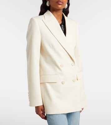 Weston double-breasted virgin wool blazer | Nili Lotan