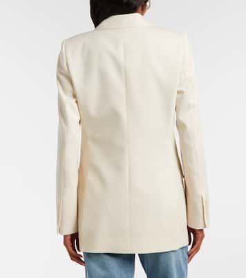 Weston double-breasted virgin wool blazer | Nili Lotan