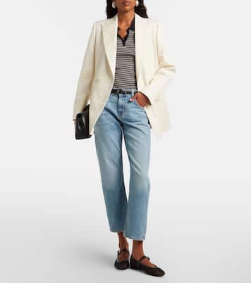 Weston double-breasted virgin wool blazer | Nili Lotan