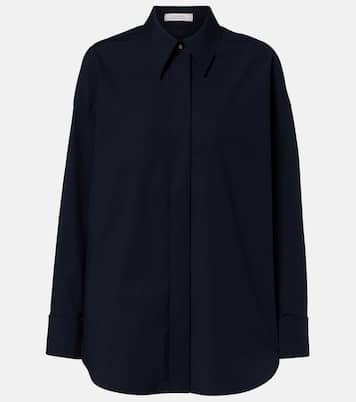 Poplin Power II cotton-blend poplin shirt  | Dorothee Schumacher