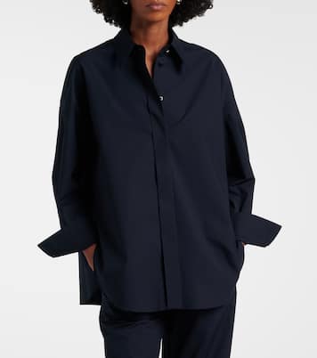 Poplin Power II cotton-blend poplin shirt  | Dorothee Schumacher