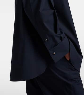 Poplin Power II cotton-blend poplin shirt  | Dorothee Schumacher