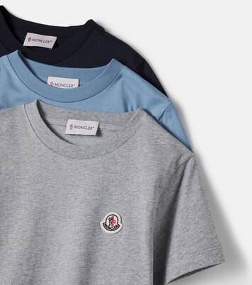 Set of 3 cotton jersey T-shirts | Moncler Enfant