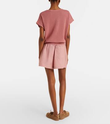 Morales cotton poplin shorts | Varley