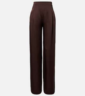بنطلون من الساتان بأرجل واسعة Elegante | Max Mara