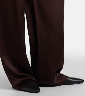 بنطلون من الساتان بأرجل واسعة Elegante | Max Mara